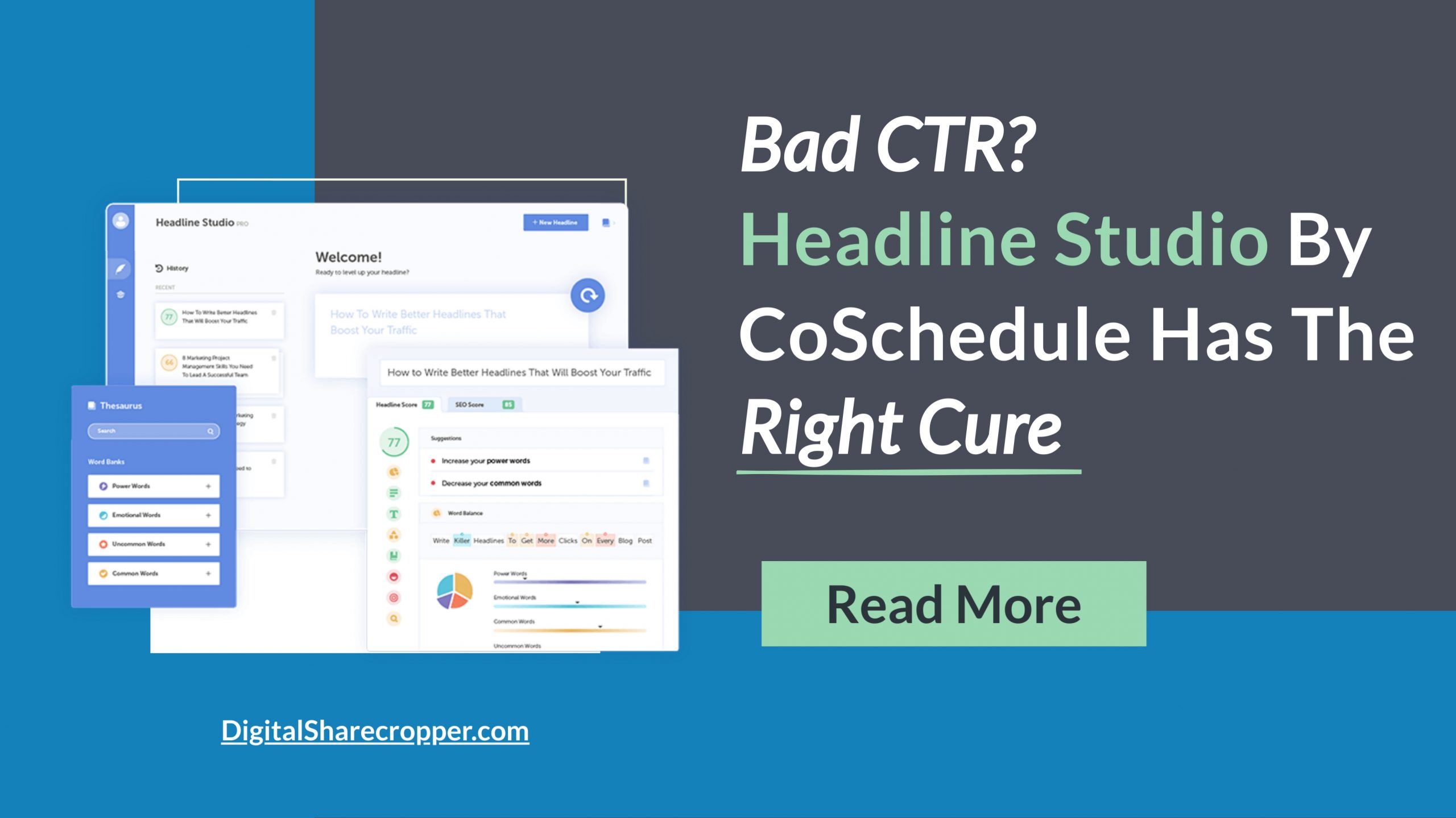 Bad CTR? Headline Studio By CoSchedule Has The Right Cure